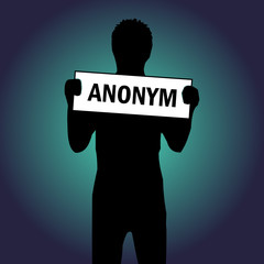 anonym - obrazy, fototapety, plakaty