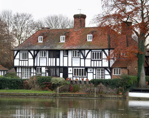 Timber Framed Riverside House