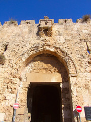 Jerusalem gates of the old city © Yosef