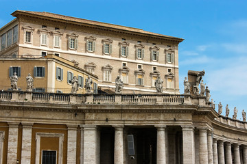 Residence of the Pope in Vatican