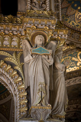 Obraz premium statue ange fourviere