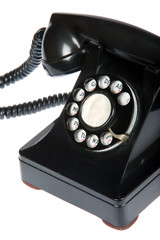 Retro Phone Close-up