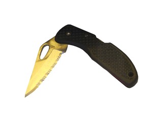 Obraz premium A Lock Knife with a Serrated Edge.