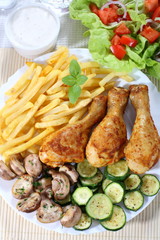 Roast chicken