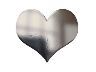 silver heart