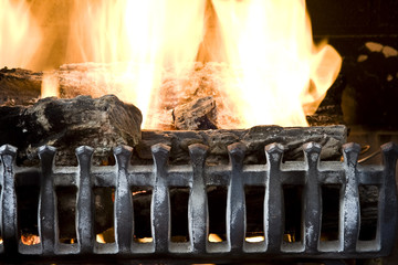 fireplace