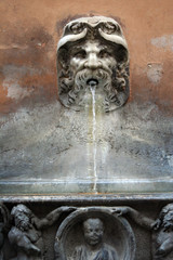 Hidden Fountain, Rome, Italy