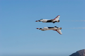 F-16 Thunderbird fighter jets