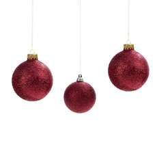 Obraz premium Christmas balls XXL