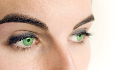 Obraz premium regard vert 