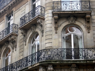 facade et balcon