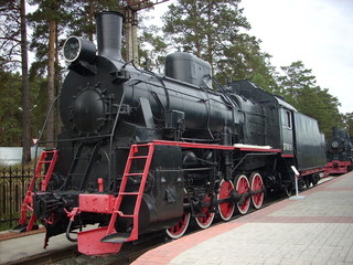 Fototapeta na wymiar Black Lokomotive 2