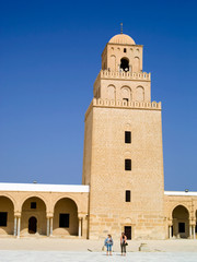 Fototapeta na wymiar Meczet w Kairouan w Tunezji