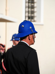 Guard on duty in Monaco, France