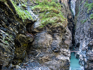 Via Mala, canyon in Switzerland