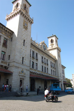 Railway station, Havana, Cuba