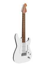 Naklejka premium guitare electrique 3D blanche - info2d3d