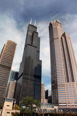 Fototapeta na wymiar Sears Tower in Chicago