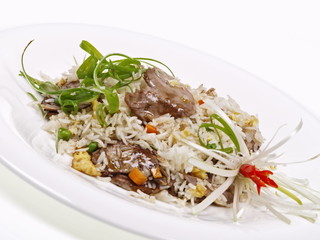 rindfleisch mit reis