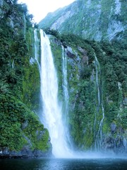 Wasserfall am Milford Sound