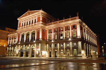 Fototapeta na wymiar Musikverein w Wiedniu - Vienna Music Hall