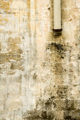 fragment of the old building wall, Jaffa, Israel