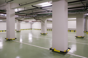 New underground parking