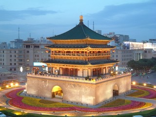 Bell Tower, Xian, China