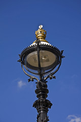 Fototapeta na wymiar London Embankment Street light