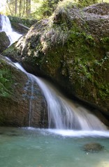Obraz premium Wasserfall