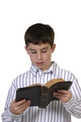 Boy with Bible