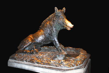 boar bronze