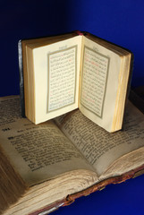 Ancient Bible and Koran