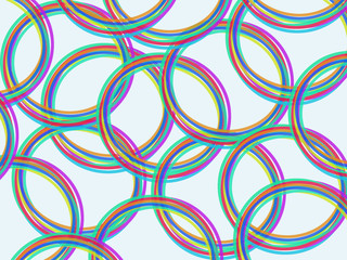 Scribbled Rings