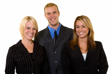 Smiling Business team