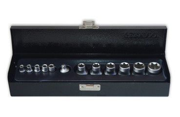 Obraz premium Nusssatz in Metallbox