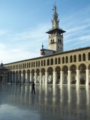 Fototapeta na wymiar Damaszku Meczet Umajjadów