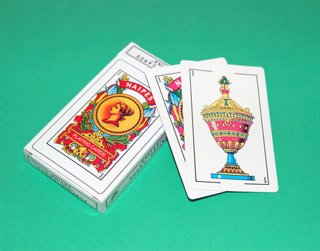 Juego de baraja de naipes