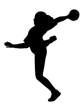 handball silhouette