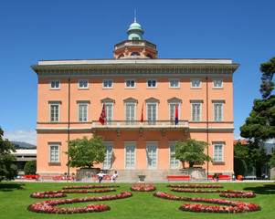 Fototapeta na wymiar Civic Museum of Fine Arts, Lugano, Szwajcaria