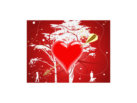 Arrow heart