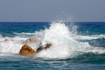 Mare mosso in Sardegna, Cala Liberotto