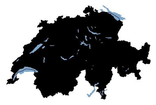Schweiz mit Seen