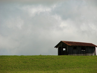 Fototapeta premium Single Barn View