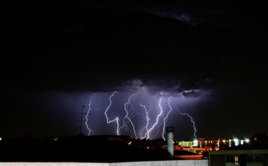 lightning storm