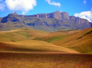 Fototapeta na wymiar Drakensberg - Giants Castle Summit