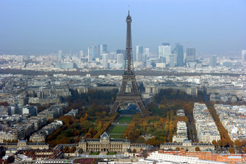 Naklejka premium Paris panorama