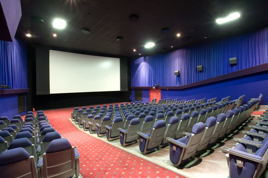  empty cinema auditorium