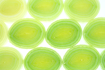 Leek texture