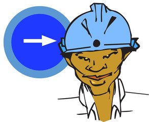 job series - worker / clipart